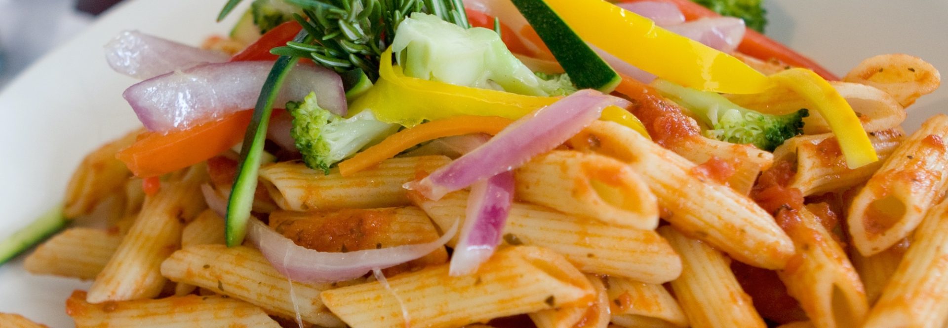 Penne-with-vegetables
