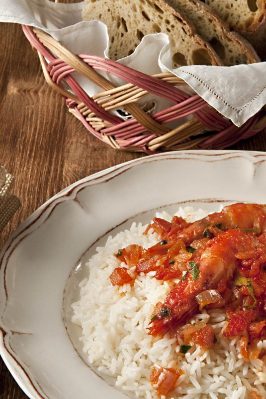 Shrimp-with-tomato-sauce