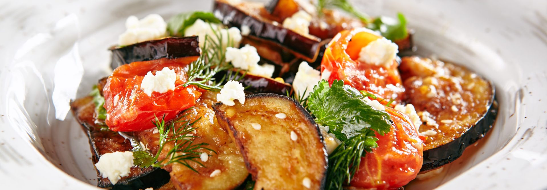 eggplant with feta