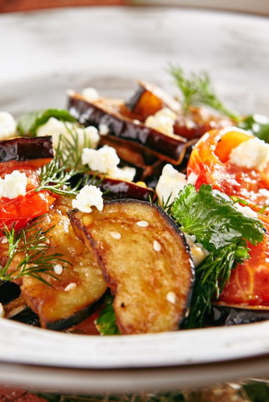 eggplant with feta