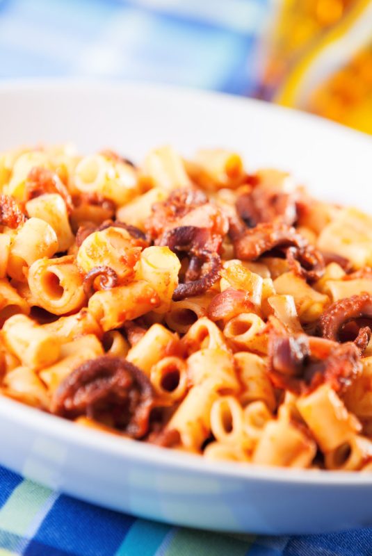 Pasta Collection - Tubetti with baby octopus